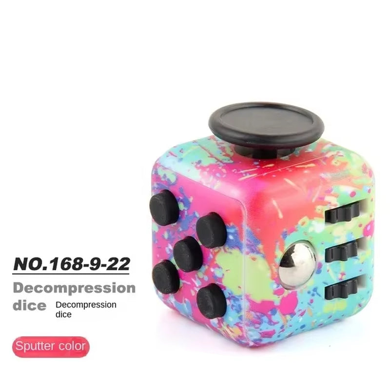 Infinity Stress Relief Cubes - Fidget Decompression Toy for Kids and Adults, Perfect Anti-Anxiety Game