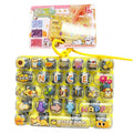 Grid Keycap Clicker anti Stress Fidget Keyboard Keychain Decompression Button Cartoon Hand Relax Party Favor Gift
