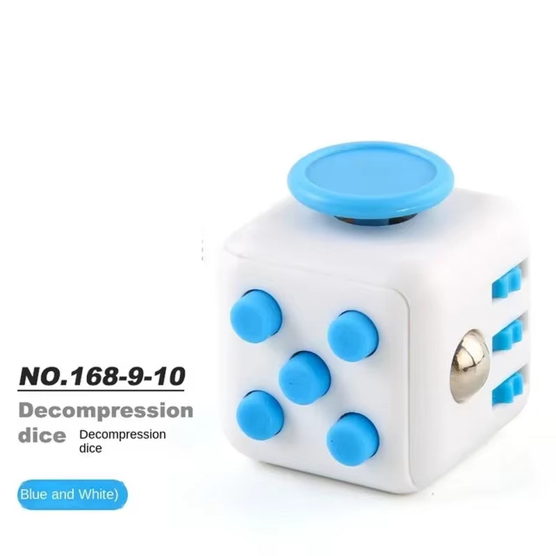 Infinity Stress Relief Cubes - Fidget Decompression Toy for Kids and Adults, Perfect Anti-Anxiety Game
