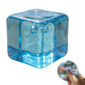 Ice Cube Fidget Toy Soft Squishy Sensory Stress Relief Gadget for Adults and Kids Portable Desk Toy for Focus and Anxiety