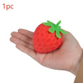 1/3Pcs Strawberry Squishy Slow Rising Antistress Toy Grownups Toys Stress Relief Balls Sensory Toy