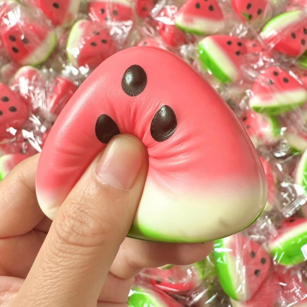 Adorable Slow Rising Watermelon Squishy - Perfect Fidget Toy for Stress Relief and Anxiety! Great Gift Idea!