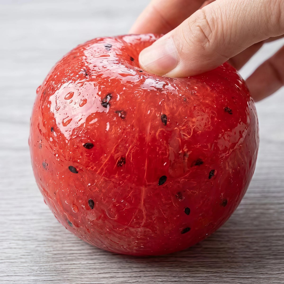 Realistic Handmade Watermelon Slushy Squishy Toy - Soft Slow Rebound Stress Relief for Adults - Perfect Gift!