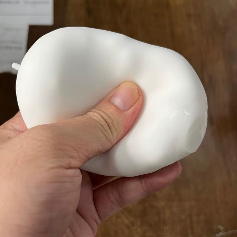 ASMR Crunchy Soap Ball Fidget Stress Relief Toy - Soft Squeeze Decompression Ball for Anxiety Relief