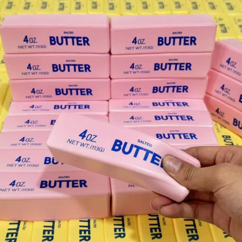 Squishy Butter/* Stick* Squeeze Fidget Toy Sticky Butter Stick Shapeable Slow Rebound Fidget Squeeze Toy Sensory Fidget Toys