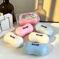 1Pc Simulated Fragile Soap Soft Squeeze for Relieving Daily Tension Stress Relief Slow Rebound Fidget Toy Office Decoration Gift
