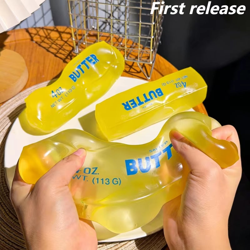Ultimate Squishy Butter Stress Relief Toy – Slow Rising Sensory Fidget for Anxiety, ADHD & Autism – Perfect Gift for Adults