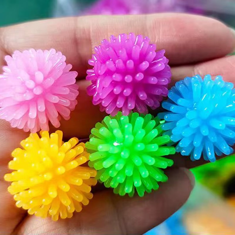 10-Pack Soft Sensory Spiky Balls - Stress Relief Fidget Toys for Kids & Teens, Perfect ADHD Anxiety Party Favors & Gifts